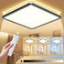 LED Deckenleuchte 24W dimmbar quadratisch mit Fernbedienung